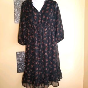 Isabel Maternity Light Airy Dainty Ruffled Small